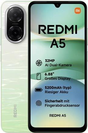 Xiaomi MZB0JSMEU - Mobiltelefon - 128 GB - Grün (MZB0JSMEU) von Xiaomi