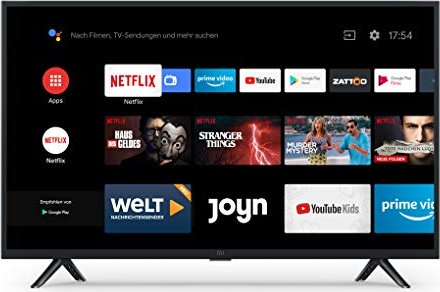 Xiaomi Mi 4A - 81 cm (32) Klasse (80 cm (31.5) sichtbar) LED-TV - Smart TV - Android TV - 720p 1366 x 768 von Xiaomi