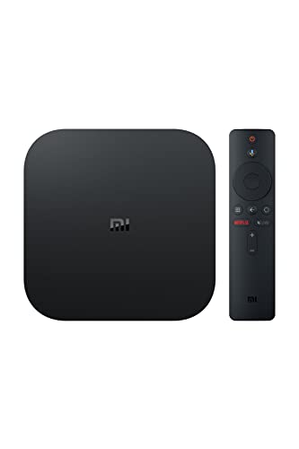 Xiaomi Mi Box S (EU Version) 4K Ultra HD Media Player mit Google Assistent Fernbedienung, Bluetooth,HDMI) 4K HDR, Dolby Audio, DTS HD,Android 8.1 Schwarz PFJ4086EU von Xiaomi