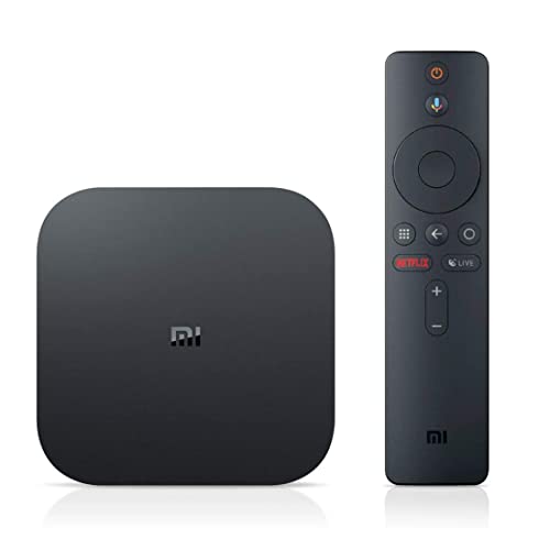 Xiaomi Mi Box S 2 GB RAM + 8 GB Speicher 4K Ultra HD-Multimedia-Player mit Google Assistant-Fernbedienung, Bluetooth, 4K HDR, Dolby Audio, DTS HD, Android 8.1 von Xiaomi