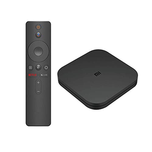 Xiaomi Mi Box S 2 GB RAM + 8 GB Speicher 4K Ultra HD-Multimedia-Player mit Google Assistant-Fernbedienung, Bluetooth, 4K HDR, Dolby Audio, DTS HD, Android 8.1 von Xiaomi