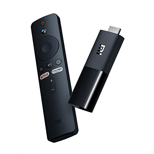 Xiaomi Mi TV-Stick mit Bluetooth-Fernbedienung mit Google Assistant und Netflix + Prime Video Schnellwahltaste (Android TV 9.0 mit Google Playstore, Smart Cast, Dolby und DTS Surround Sound, WiFi) von Xiaomi