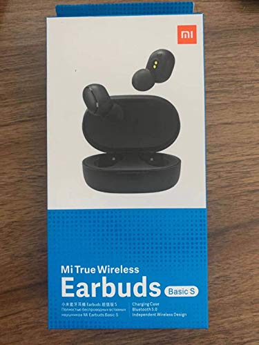 Xiaomi Mi True Wireless Earbuds Basic S, TWS True Wireless Bluetooth 5.0 Kopfhörer, Neueste 2020, Model TWSEJ05LS, Schwarz von Xiaomi