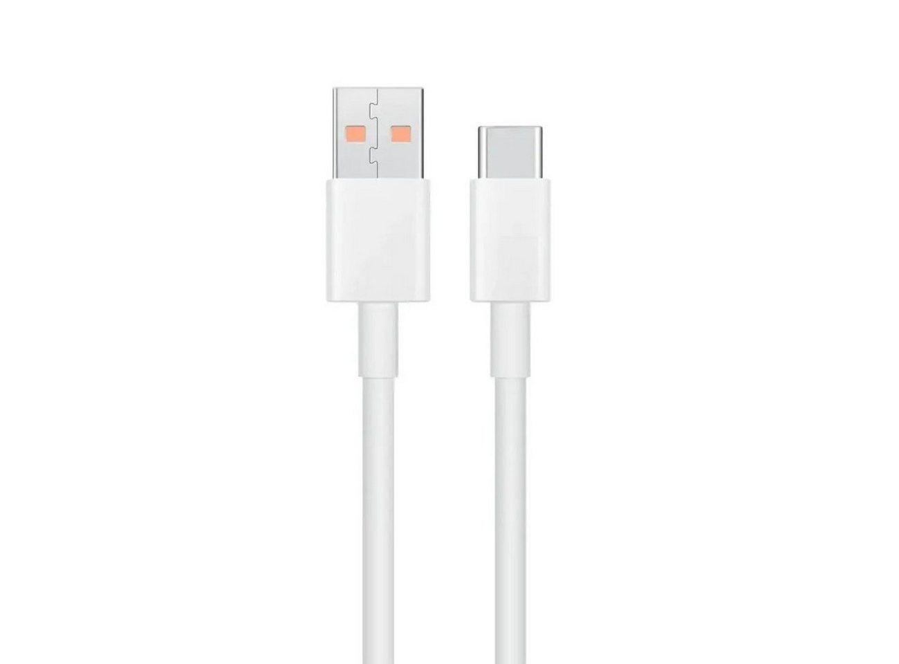Xiaomi Original Ladekabel / Datenkabel USB-KABEL - USB-A - USB-C 6A 1 m Weiß USB-Kabel, (100 cm) von Xiaomi