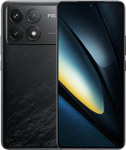 Xiaomi POCO F6 Pro - 16,9 cm (6.67) - 3200 x 1140 Pixel - 12 GB - 512 GB - 50 MP - Schwarz (MZB0HBBEU) von Xiaomi