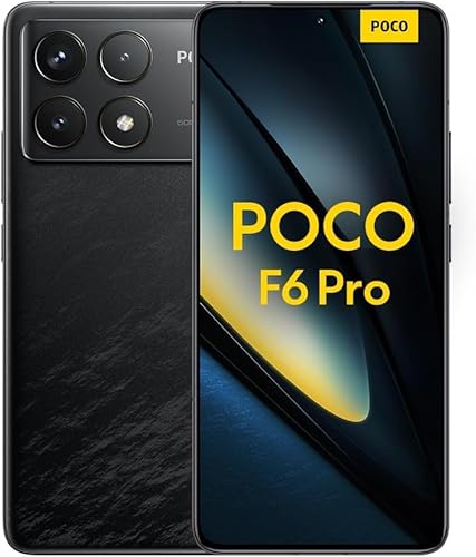 Xiaomi POCO F6 Pro 6.67" AMOLED Display Snapdragon® 8 Gen 2 12GB+512GB,120W Charging, 5000mAh, Black von Xiaomi