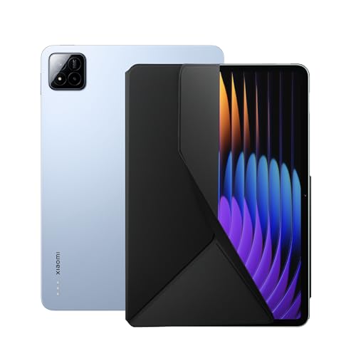 Xiaomi Pad 7, 11,2 Zoll Tablet, 8 128 G + offizielles Cover – 8850 mAh Akku, 45 W HyperCharge, HyperAI – Blau von Xiaomi