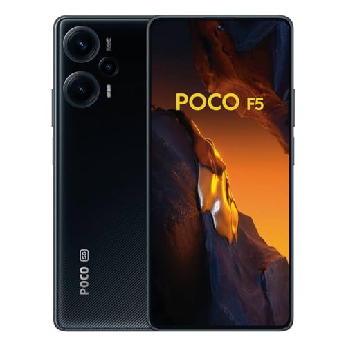 Xiaomi Poco F5 5G 12GB RAM 256GB Black von Xiaomi