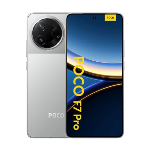 Xiaomi Poco F7 Pro 5G 12GB/512GB Silber (Silver) Dual-SIM von Xiaomi