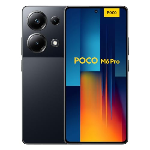 Xiaomi Poco M6 Pro 16,9 cm (6.67") Double SIM hybride Android 13 4G USB Type-C 8 Go 256 Go 5000 mAh Noir von Xiaomi