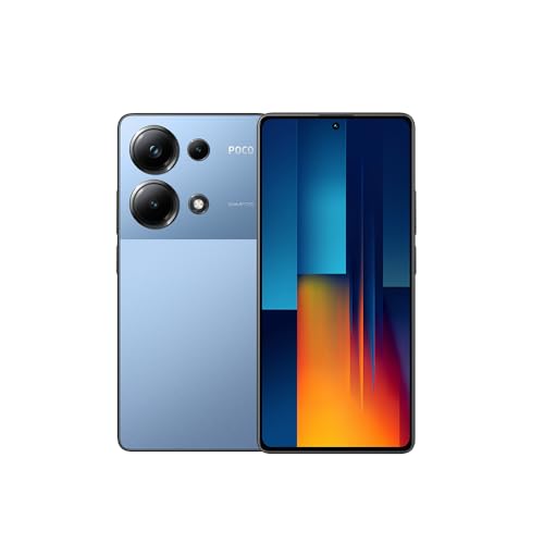 Xiaomi Poco M6 Pro Handy 120Hz 6.67" AMOLED Display, 12+512GB Smartphone mit Helio G99-Ultra Prozessor und 64MP AI Triple Kamera 5000mAh Akku 67W Turbo Charging (Blau Global Version) von Xiaomi
