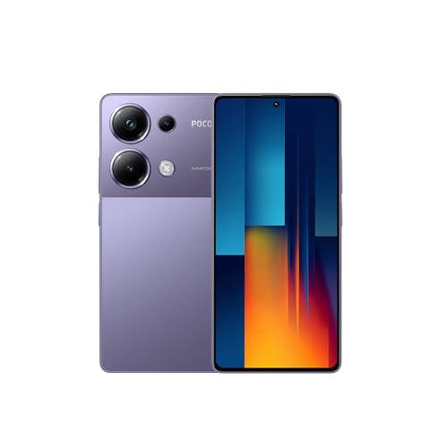 Xiaomi Poco M6 Pro Handy 120Hz 6.67" AMOLED Display, 12+512GB Smartphone mit Helio G99-Ultra Prozessor und 64MP AI Triple Kamera 5000mAh Akku 67W Turbo Charging (Lila Global Version) von Xiaomi