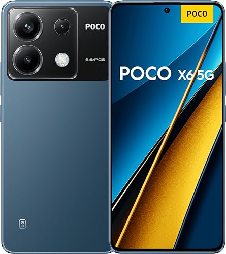 Xiaomi Poco X6 256GB/12GB RAM Dual-SIM blau von Xiaomi