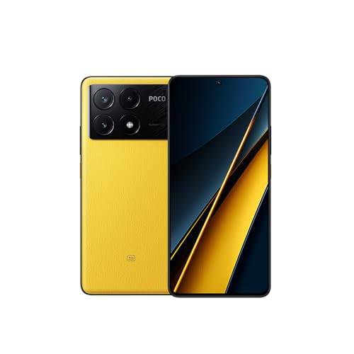 Xiaomi Poco X6 Pro Smartphone 12+512GB 4nm Processor 64MP Triple Camera (Yellow) von Xiaomi