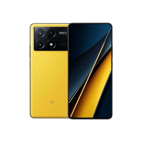 Xiaomi Poco X6 Pro Smartphone 8+256GB 4nm Processor 64MP Triple Camera (Yellow) von Xiaomi