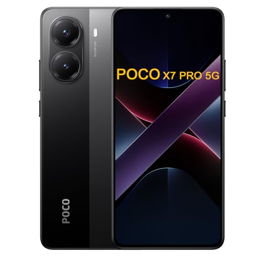 Xiaomi Poco X7 Pro 5G Smartphone, 512GB, 12GB RAM, 6.67'' CrystalRes 1.5K 120Hz AMOLED Display, 6000mAh akku, schwarz, Black Xiaomi Poco X7 Pro 5G Smartphone, 512GB, 12GB RAM, 6.67'' CrystalRes 1.5K 120Hz AMOLED Display, 6000mAh akku, schwarz, Black von Xiaomi