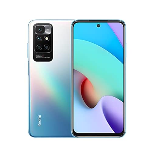 Xiaomi Redmi 10 Smartphone 2022,4 GB RAM 64 GB ROM Telefon, 6,5 Zoll FHD+ DotDisplay Bildschirm, MediaTek Helio G88 Prozessor, Quad Camera (50 MP+8 MP+2 MP+2 MP) Globale Version (Blau) von Xiaomi