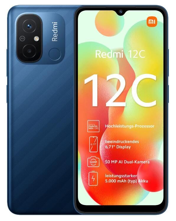 Xiaomi Redmi 12C 128GB - Blau von Xiaomi