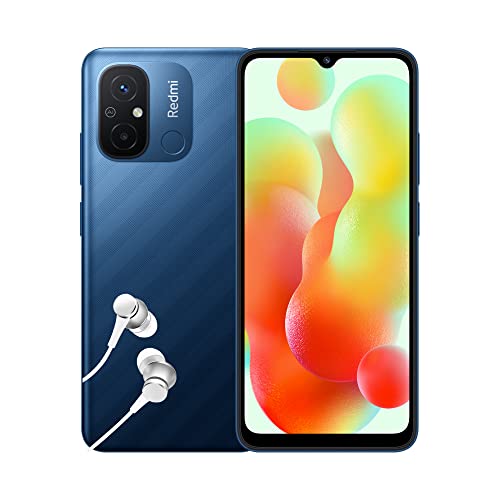 Xiaomi Redmi 12C Smartphone + Kopfhörer, 3+64 GB, Handy ohne Vertrag, 6,71" HD+Display, 5.000 mAh, MediaTek Helio G85, 50M AI Dual Kamera, Dual-SIM, Blue (2 Jahre Garantie + DE Version) von Xiaomi