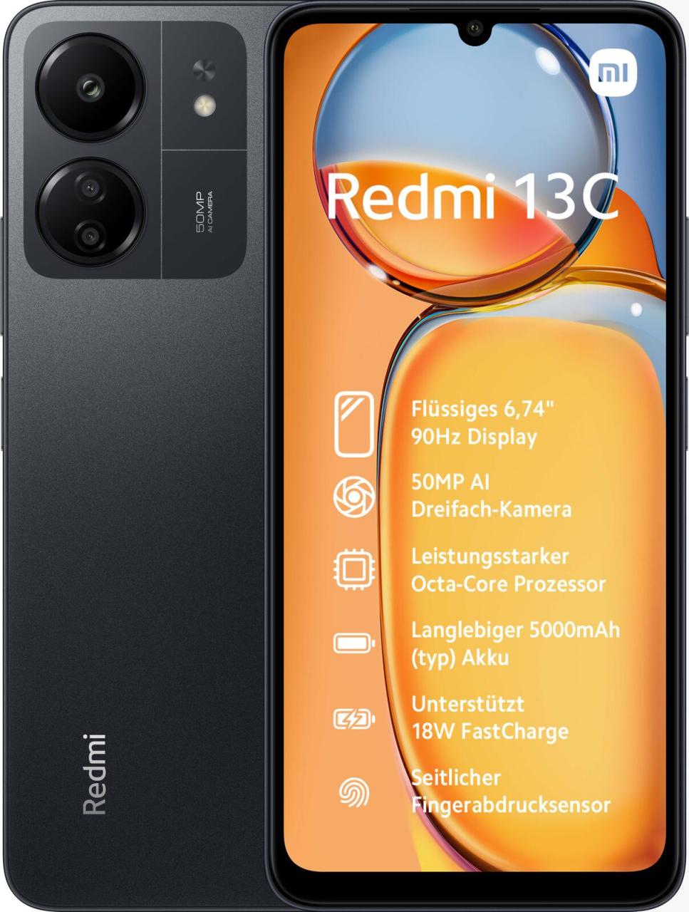Xiaomi Redmi 13C 4G 128GB schwarz Xiaomi Redmi 13C 4G 128GB schwarz von Xiaomi