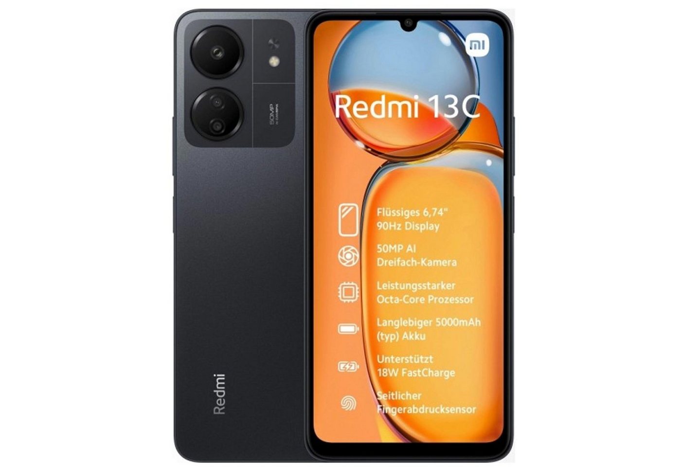 Xiaomi Redmi 13C 4GB 128GB Handy von Xiaomi
