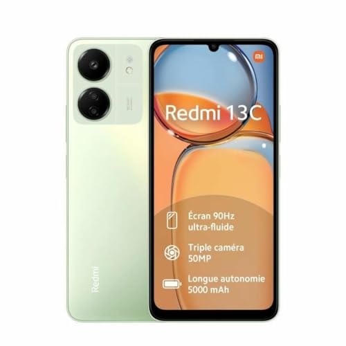 Xiaomi Redmi 13C NFC 128GB 4RAM 5G EU Green von Xiaomi