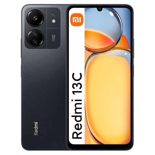 Xiaomi Redmi 13C Unlocked Smartphone 8GB RAM 256GB ROM 6.74" 90Hz Display 50MP Triple Camera 5000mAh Battery 18W Fast Charging Octa-core Processor Dual SIM MIUI 14 (Schwarz) von Xiaomi