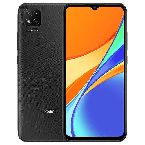 Xiaomi Redmi 9C - Smartphone 32GB, 2GB RAM, Dual Sim, Midnight Gray von Xiaomi