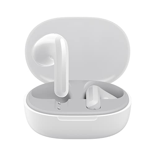 Xiaomi Redmi Buds 4 Lite Kopfhörer kabellose Bluetooth 5.3, Touch-Steuerung, Staub und IP54 Wasserdicht, bis zu 20 Stunden Akkulaufzeit, Kabellose Kopfhörer Noise Cancelling Earbuds, Weiß von Xiaomi