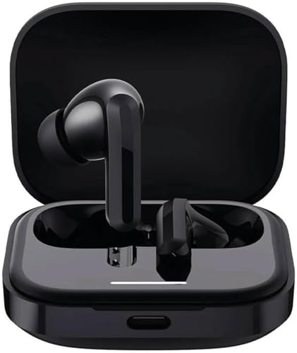 Xiaomi Redmi Buds 5, Bluetooth 5.3 In-Ear Kopfhörer, 46dB Aktive Geräuschunterdrückung, bis zu 40 Stunden Akku, Dynamischer Treiber, 5ATM wasserfest - Schwarz von Xiaomi