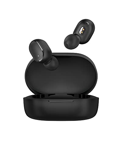 Xiaomi Redmi Buds Essential Bluetooth 5.2 In-Ear Kopfhöhrer mit Mikrofon, HD Sound Qualität, 18 Stunden Akkulaufzeit, IPX4, Mono/Stereo Modus, Game Modus, Clear Call-Schwarz von Xiaomi