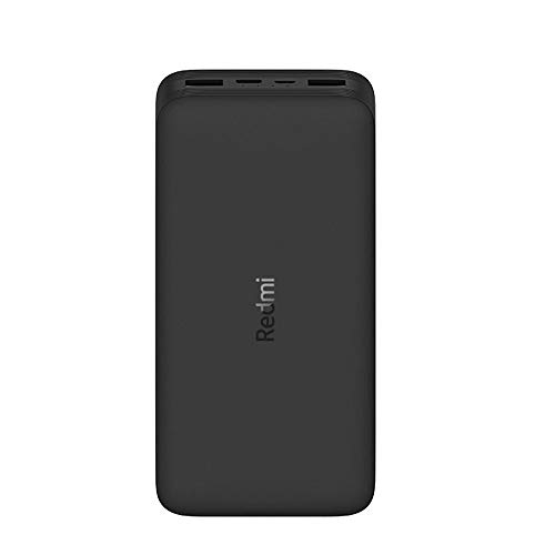 Xiaomi Redmi Externer Akku, 18 W, Fast Charge, Schwarz, 20.000 mAh, Micro-USB-Eingang/USB-C, Ausgang 2 x USB-A Xiaomi Redmi Externer Akku, 18 W, Fast Charge, Schwarz, 20.000 mAh, Micro-USB-Eingang/USB-C, Ausgang 2 x USB-A von Xiaomi