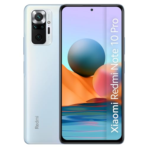 Xiaomi Redmi Note 10 Pro Smartphone RAM 6 GB ROM 128 GB 6,67 "120 Hz AMOLED DotDisplay 108 MP Weitwinkel Cámara 5020 mAh (typ) NFC-Dual-SIM-Karte Azul [Versión en Español] von Xiaomi