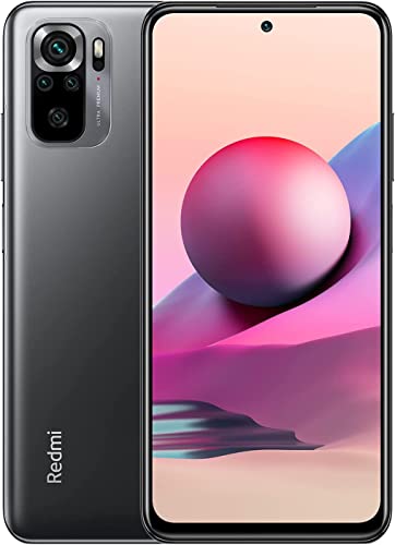 Xiaomi Redmi Note 10S Smartphone RAM 6 GB ROM 128 GB 6,43 '' AMOLED DotDisplay 64 MP Kamera 33 W Schnellladung MediaTek Helio G95 3,5 mm Kopfhörerbuchse 5000 mAh (typ) Akku Grau [Globale Version] von Xiaomi