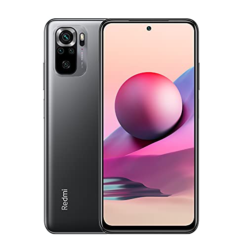 Xiaomi Redmi Note 10S Smartphone RAM 6 GB ROM 64 GB 6,43 '' AMOLED DotDisplay 64 MP Kamera 33 W Schnellladung MediaTek Helio G95 3,5 mm Kopfhörerbuchse 5000 mAh (typ) Akku grau [Globale Version] von Xiaomi