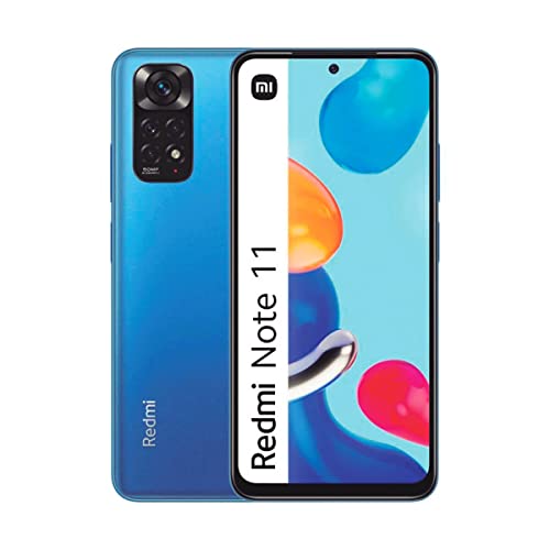 Xiaomi Redmi Note 11 - Smartphone 4GB + 128GB, 6,43" FHD+ DotDisplay, Snapdragon 680, 50 MP Quad-Kamera, Dual-SIM (Twilight Blue) von Xiaomi