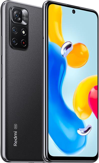 Xiaomi Redmi Note 11S 5G 16,8 cm (6.6 ) Dual-SIM Android 11 USB Typ-C 4 GB 128 GB 5000 mAh Schwarz (MZB0BPLEU) von Xiaomi