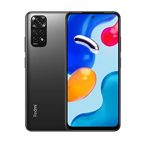 Xiaomi Redmi Note 11S Smartphone,6GB RAM 128GB ROM, 6,43 Zoll AMOLED DotDisplay, MediaTek Helio G96 Prozessor, 108 MP AI Quad-Kamera (Grau) von Xiaomi