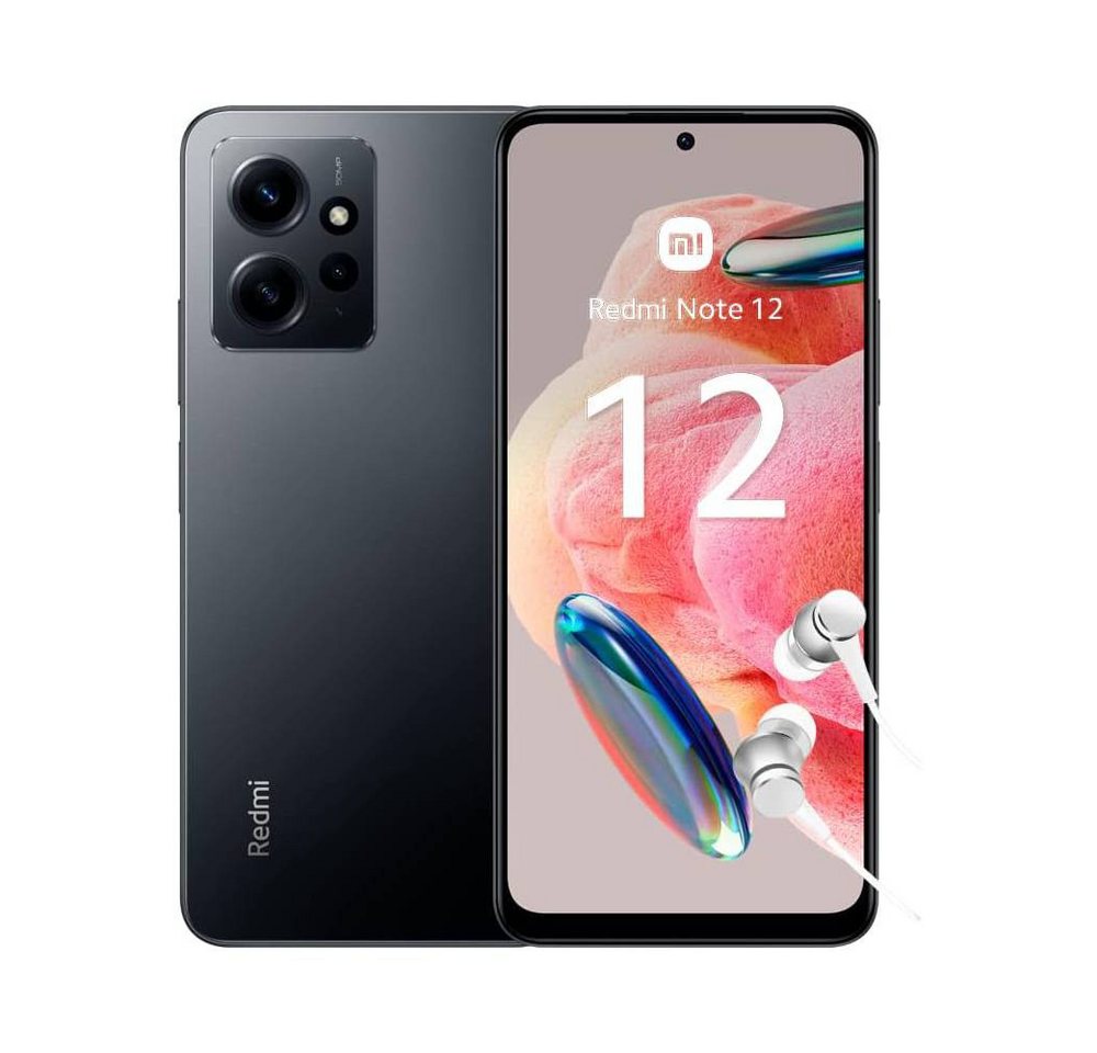 Xiaomi Redmi Note 12 64GB Onyx Gray Smartphone (64 GB Speicherplatz) von Xiaomi