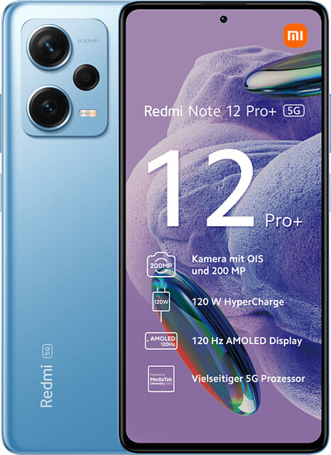 Xiaomi Redmi Note 12 Pro+ 256GB Dual-SIM sky blue von Xiaomi