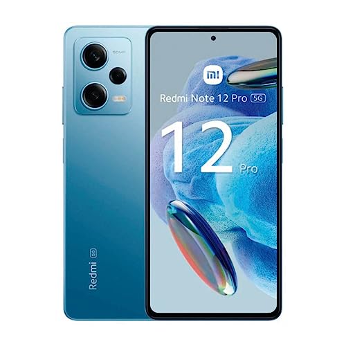 Xiaomi Redmi Note 12 Pro 5G 256GB Handy, hellblau, Sky Blue, Android 12, Dual von Xiaomi