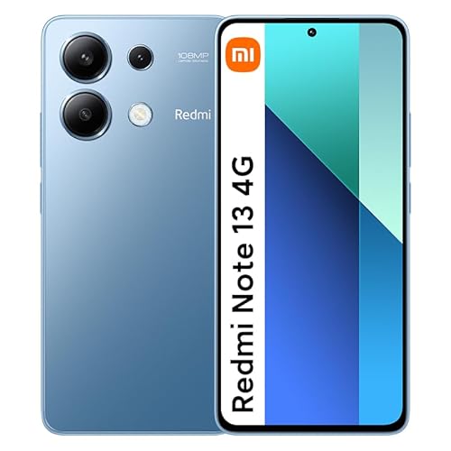 Xiaomi Redmi Note 13 4G Unlocked Smartohone 6+128GB 6.67" 120Hz AMOLED Display 108MP Triple Camera Snapdragon 685 Processor 5000mAh Battery 33W Fast Charging (Blue) von Xiaomi