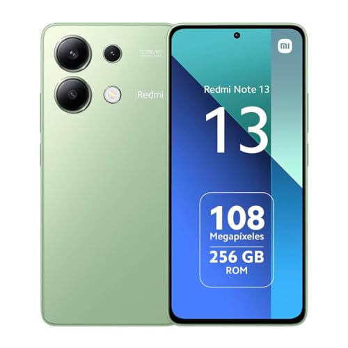 Xiaomi Redmi Note 13 4G Unlocked Smartohone 8+256GB 6.67" 120Hz AMOLED Display 108MP Triple Camera Snapdragon 685 Processor 5000mAh Battery 33W Fast Charging (grün) von Xiaomi