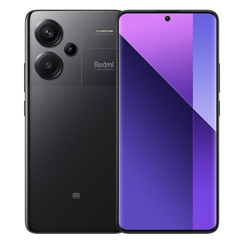 Xiaomi Redmi Note 13 Pro+ 5G 12 + 512 GB, Smartphone 6.67 Super QPD, 120 W HyperCharge, 2,8 GHz, Schwarz (EU Version) von Xiaomi