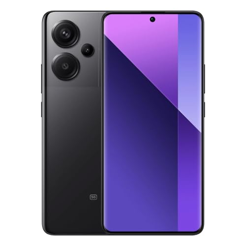 Xiaomi Redmi Note 13 Pro+ 5G Smartphone 12+512GB, 6.67 Super QPD, 120W HyperCharge, 2.8GHz, Schwarz (EU Version) von Xiaomi