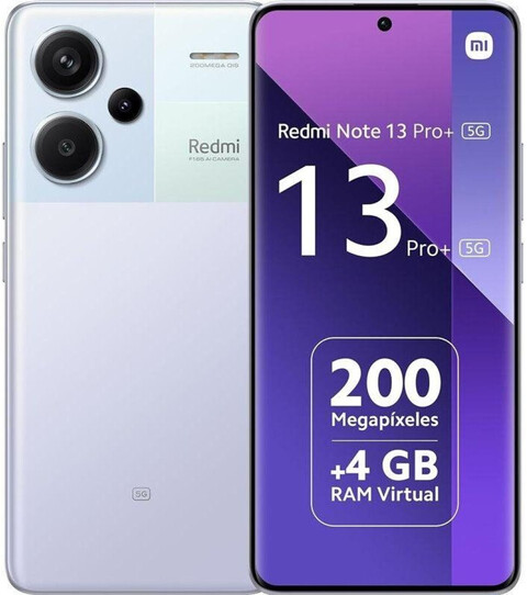 Xiaomi Redmi Note 13 Pro+ 8GB RAM 256GB Dual-SIM aurora purple Xiaomi Redmi Note 13 Pro+ 8GB RAM 256GB Dual-SIM aurora purple von Xiaomi