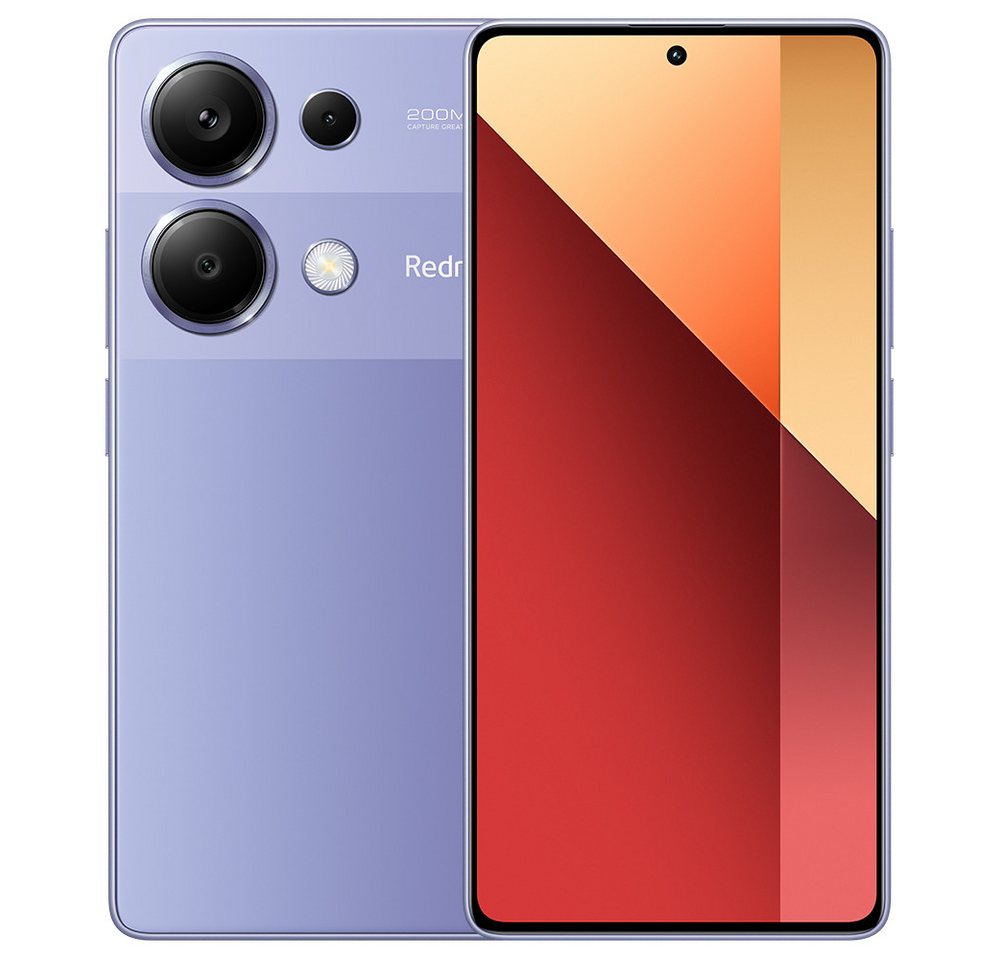 Xiaomi Redmi Note 13 Pro 4G Smartphone (6,67 Zoll, 200 MP Kamera) von Xiaomi