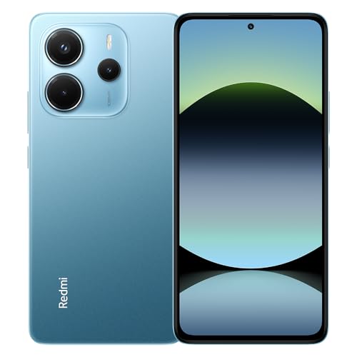 Xiaomi Redmi Note 14 8GB 256GB Blau, 120Hz AMOLED Display, Dimensity 7025 Ultra, 50MP Triple Kamera, 5500mAh, mit NFC, ohne Ladegerät von Xiaomi