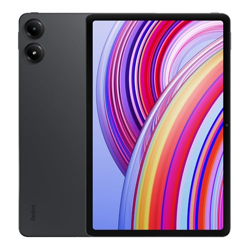 Xiaomi Redmi Pad Pro 6+ 128 Tablet, 12,1-Zoll-Display, 10000-mAh-Akku, 8-MP-Rückkamera, Dieses Produkt Wird mit einem 33W Schnellladegerät geliefert, schwarz von Xiaomi