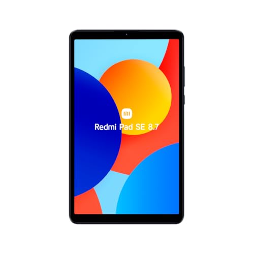 Xiaomi Redmi Pad SE 8,7 Zoll (21,6 cm) + Ring und Griff – 22,6 cm (8,7 Zoll) LCD-Tablet (MediaTek Helio G85, 4 GB RAM, 64 GB ROM, WLAN + Bluetooth 5.3, Akku 6650 mAh), Grau (E-Version) von Xiaomi